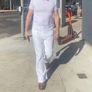 Citizens Of Humanity White Bootcut Jeans